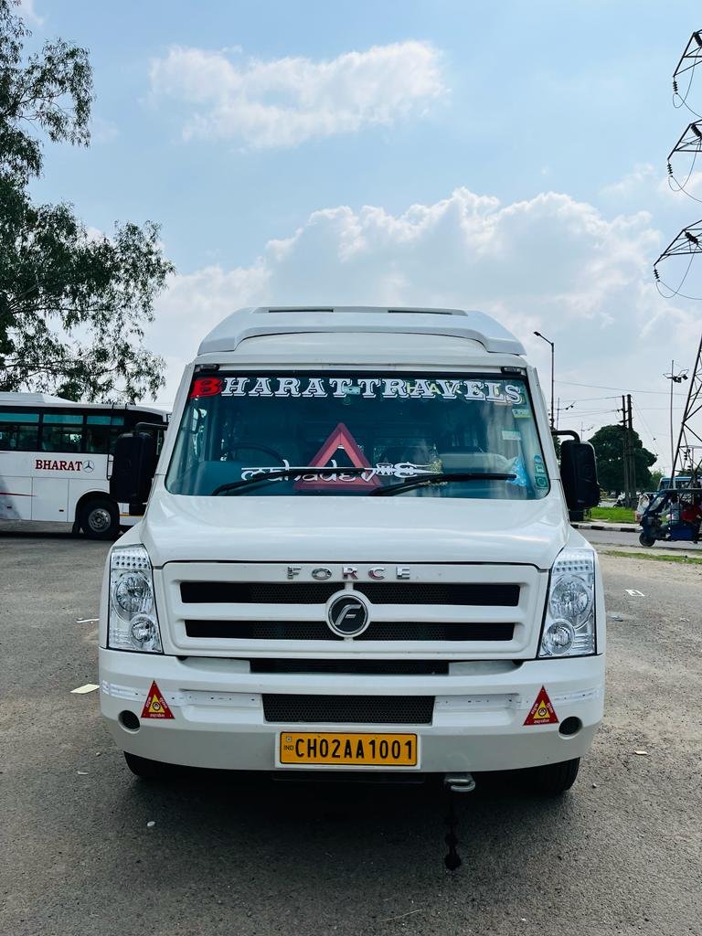 16 Seater Tempo Traveller Hire in Chandigarh