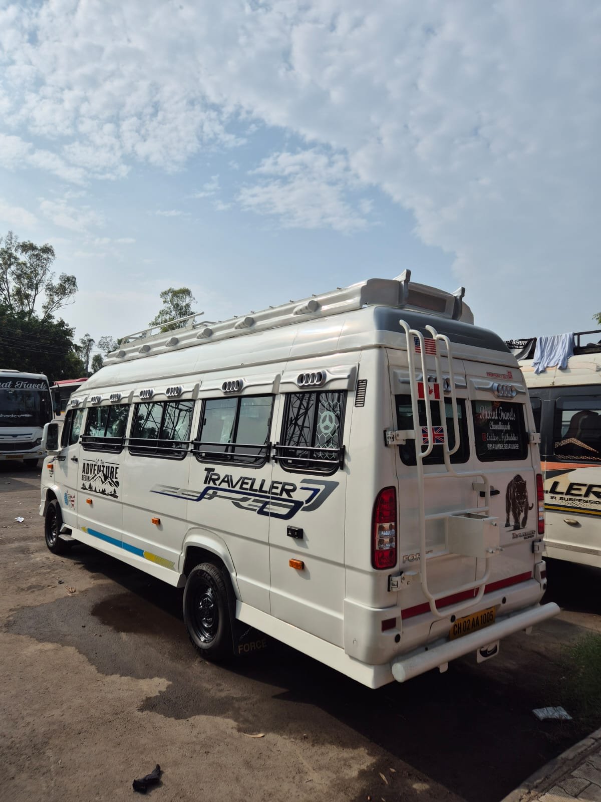 12 Seater Tempo Traveller Hire in Chandigarh